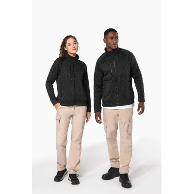 Ladies’ full zip heather jacket